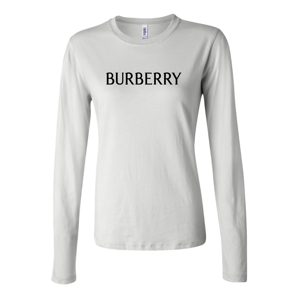 Women's Burberry Long Sleeve T-Shirt