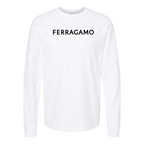 Men's Ferragamo Cotton Long Sleeve T-Shirt