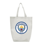 Manchester City Soccer - Q-Tees - Non-Woven Gusset Bottom Tote - Q1251