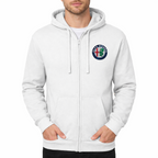 Men's Alfa Romeo Car Zipper Hoodie