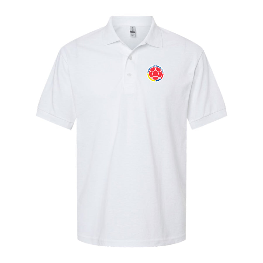 Men's Colombia National Soccer Team Dry Blend Polo