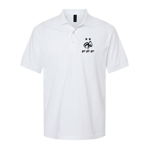 Men's France Soccer Dry Blend Polo