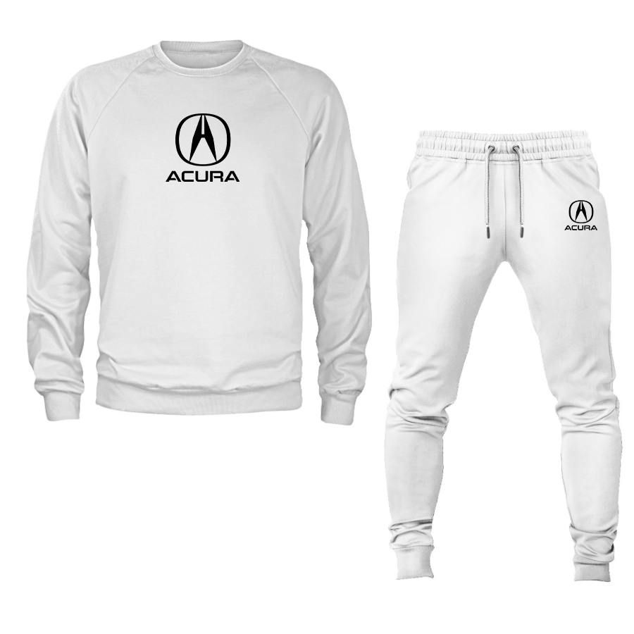 Men’s Acura Car Crewneck Sweatshirt Joggers Suit