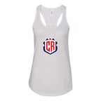 Women's Costa Rica National Soccer Team Racerback Tank Top