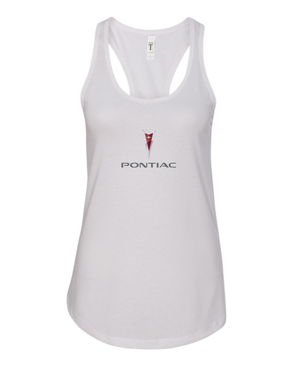 Women's Pontiac Car Racerback Tank Top