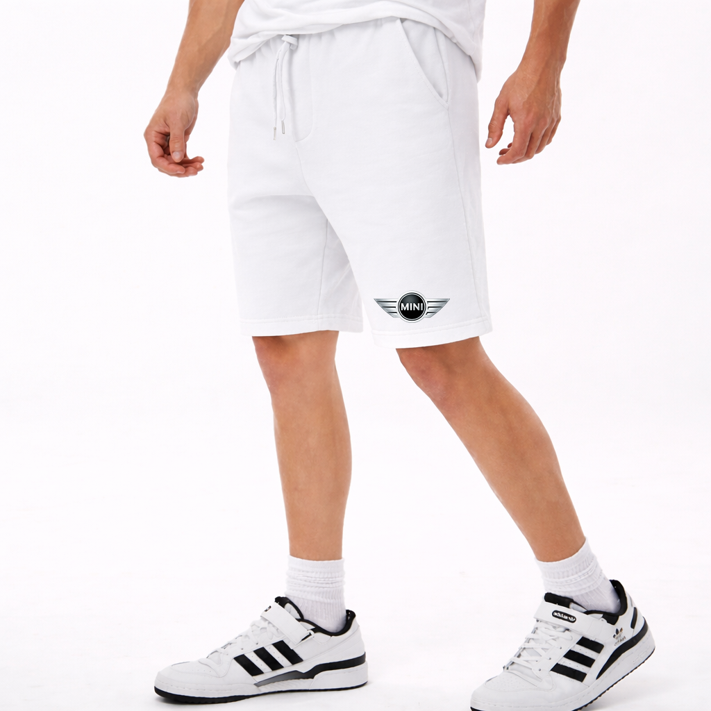 Men's Mini Cooper Car Athletic Fleece Shorts