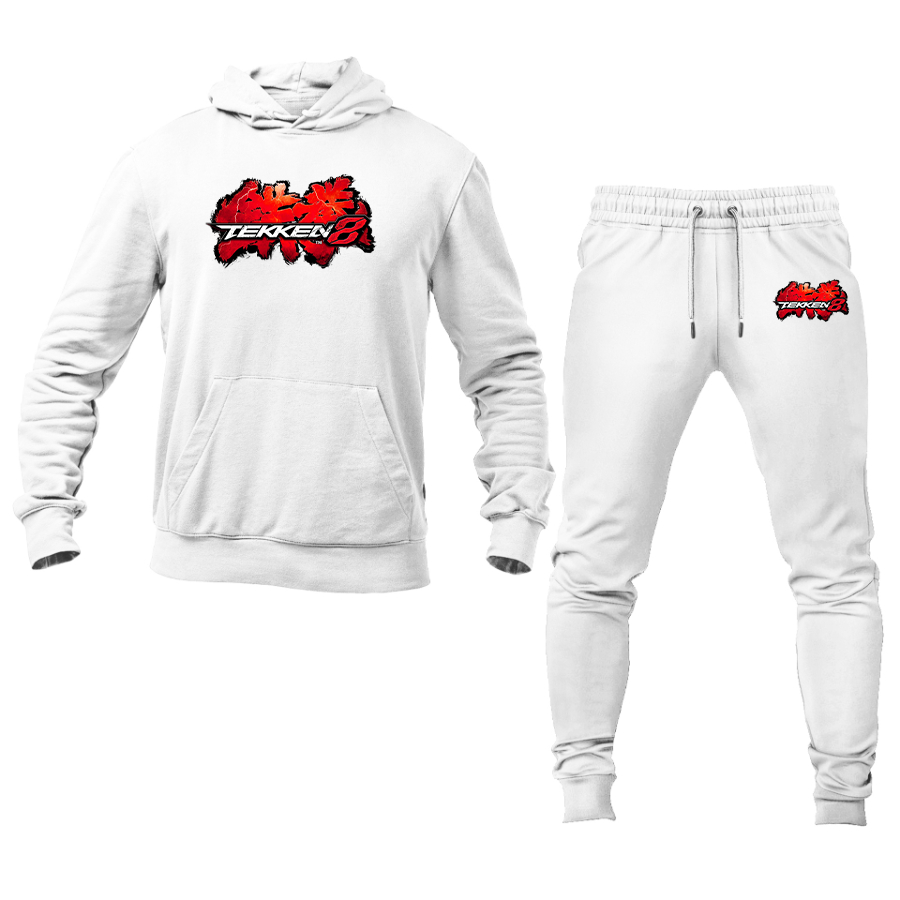 Men's Tekken 8 Game PS5 Hoodie Joggers Set