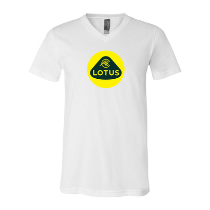 Men’s Lotus Car - BELLA + CANVAS - Jersey V-Neck Tee - 3005