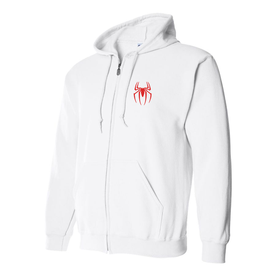 Men's Spiderman Marvel Avengers Superhero  Zipper Hoodie