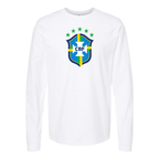 Men's Brazil National Soccer Team Long Sleeve T-Shirt