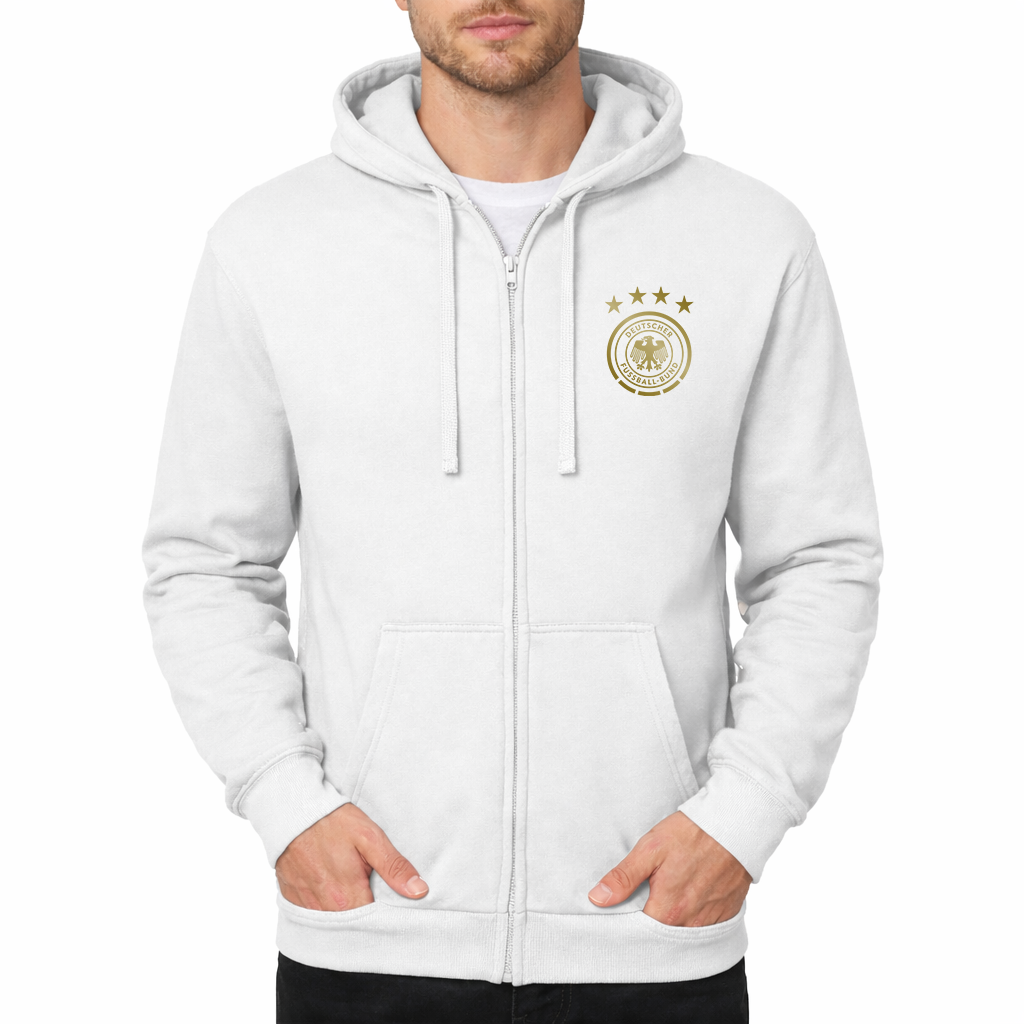 Men's Germany Soccer Zipper Hoodie