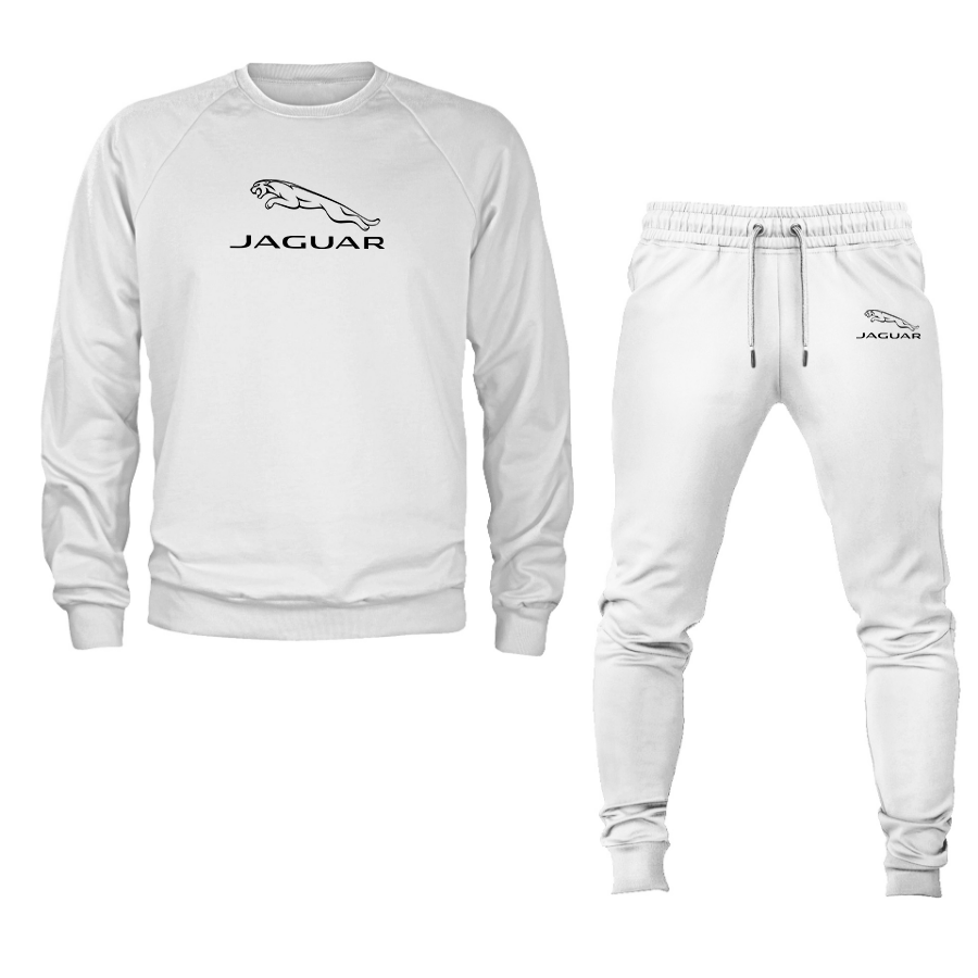 Men’s Jaguar Symbol Car Crewneck Sweatshirt Joggers Suit