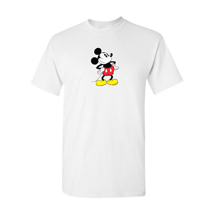 Youth Kids Mickey Mouse Cartoon Cotton T-Shirt