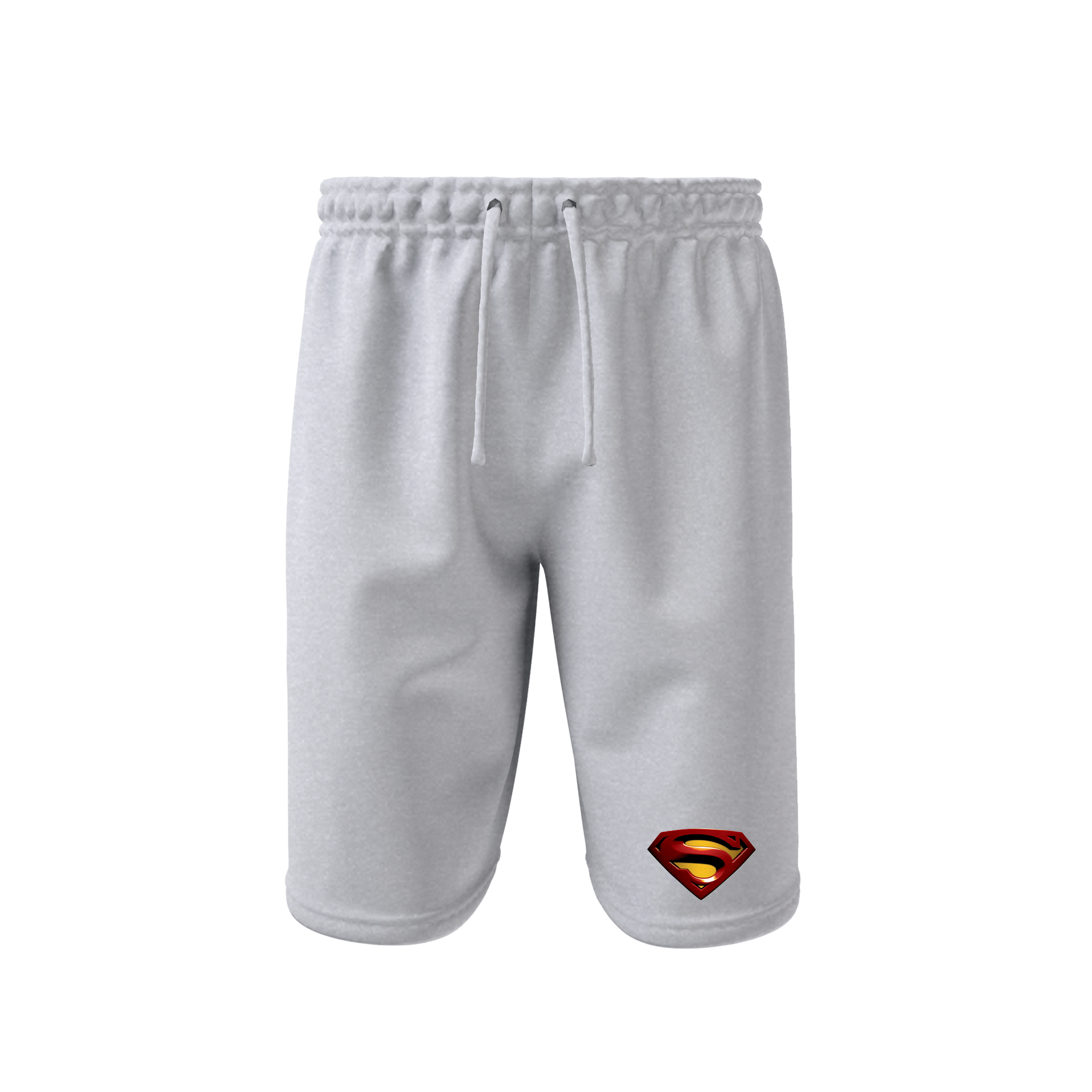 Men's Superman Superhero Athletic Fleece Shorts