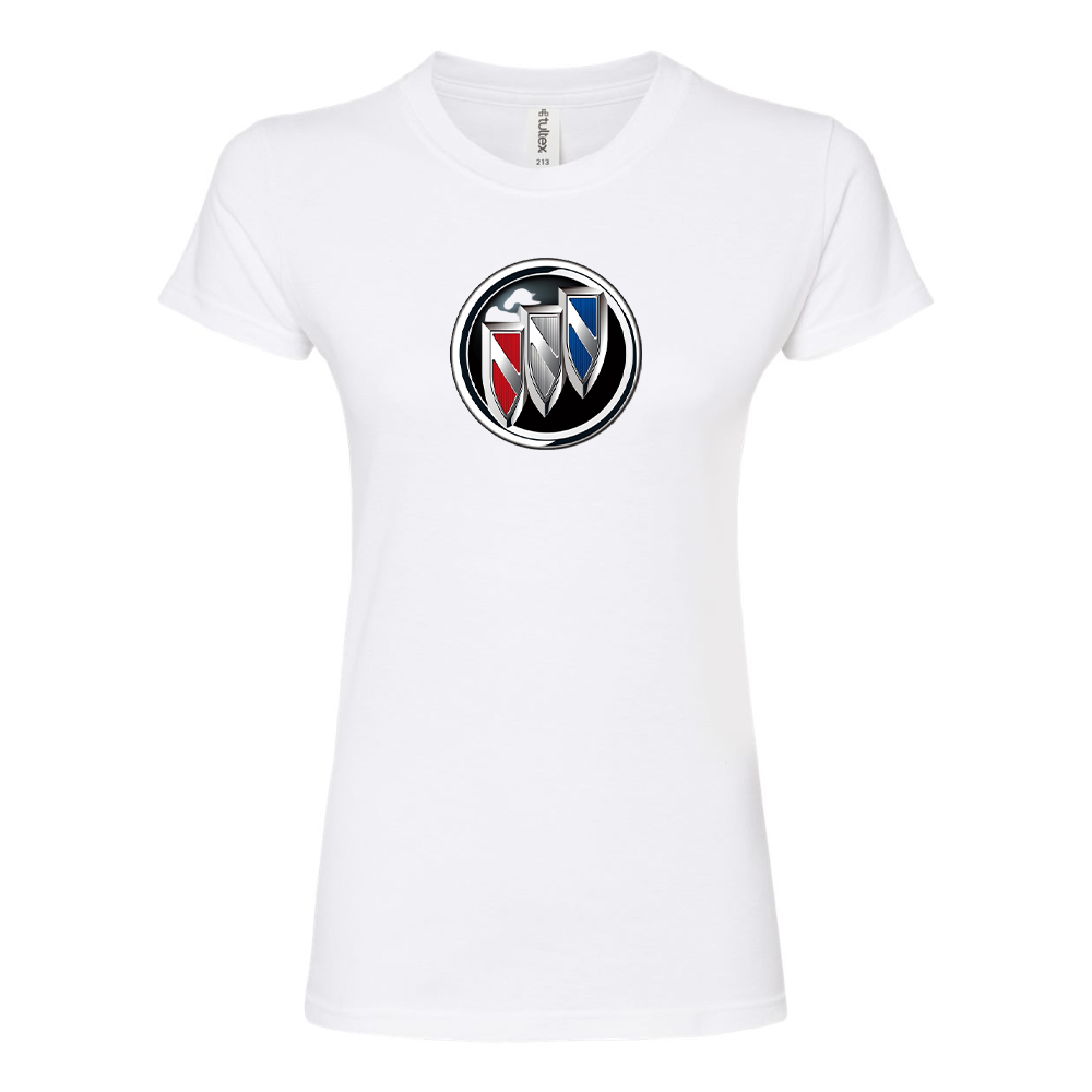 Women’s Buick Motorsports Car Round Neck T-Shirt