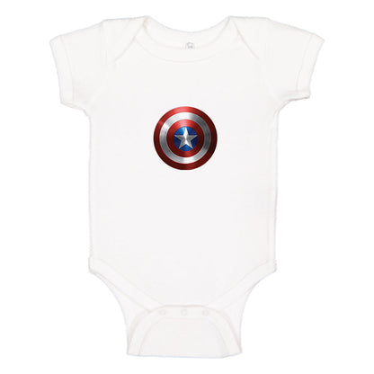 Captain America Superhero Baby Romper Onesie