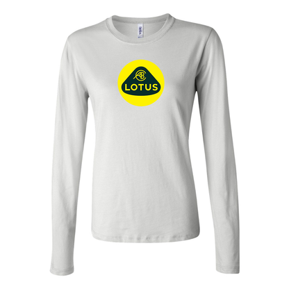 Women's Lotus Car Long Sleeve T-Shirt