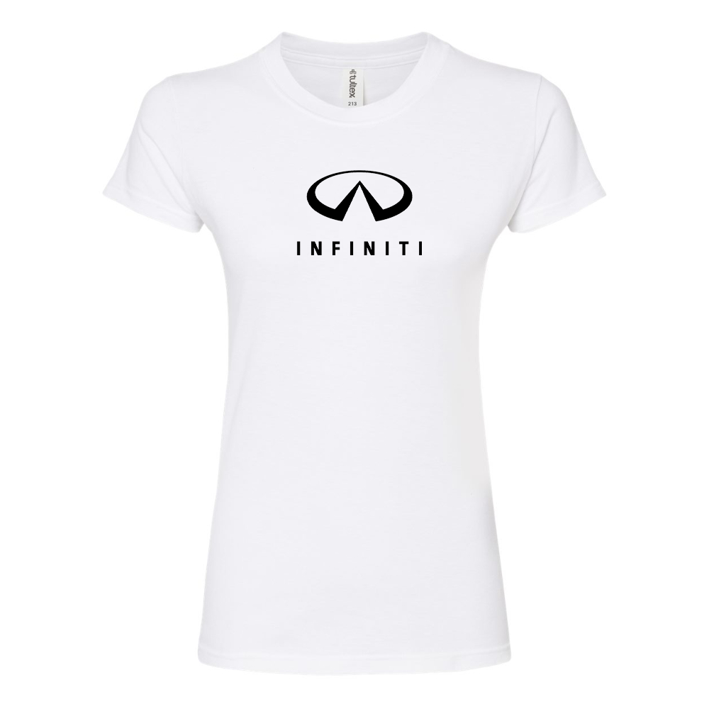 Women’s Infiniti Luxury Car Round Neck T-Shirt