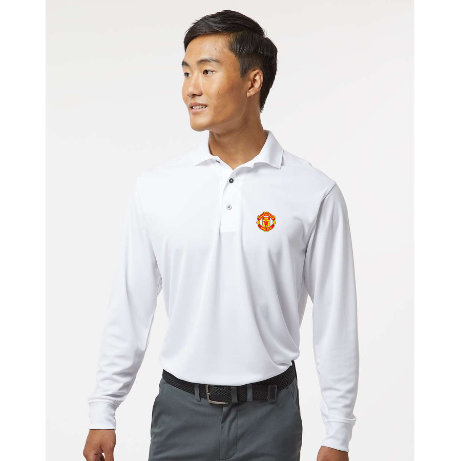 Men's  Manchester United Soccer - Paragon - Prescott Long Sleeve Polo - 110