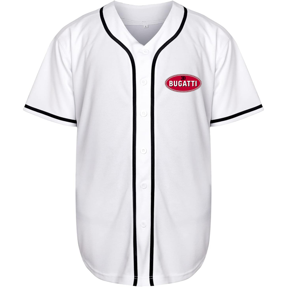 Men’s Bugatti Car Baseball Jersey