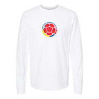 Youth Kids Colombia National Soccer Team Long Sleeve T-Shirt