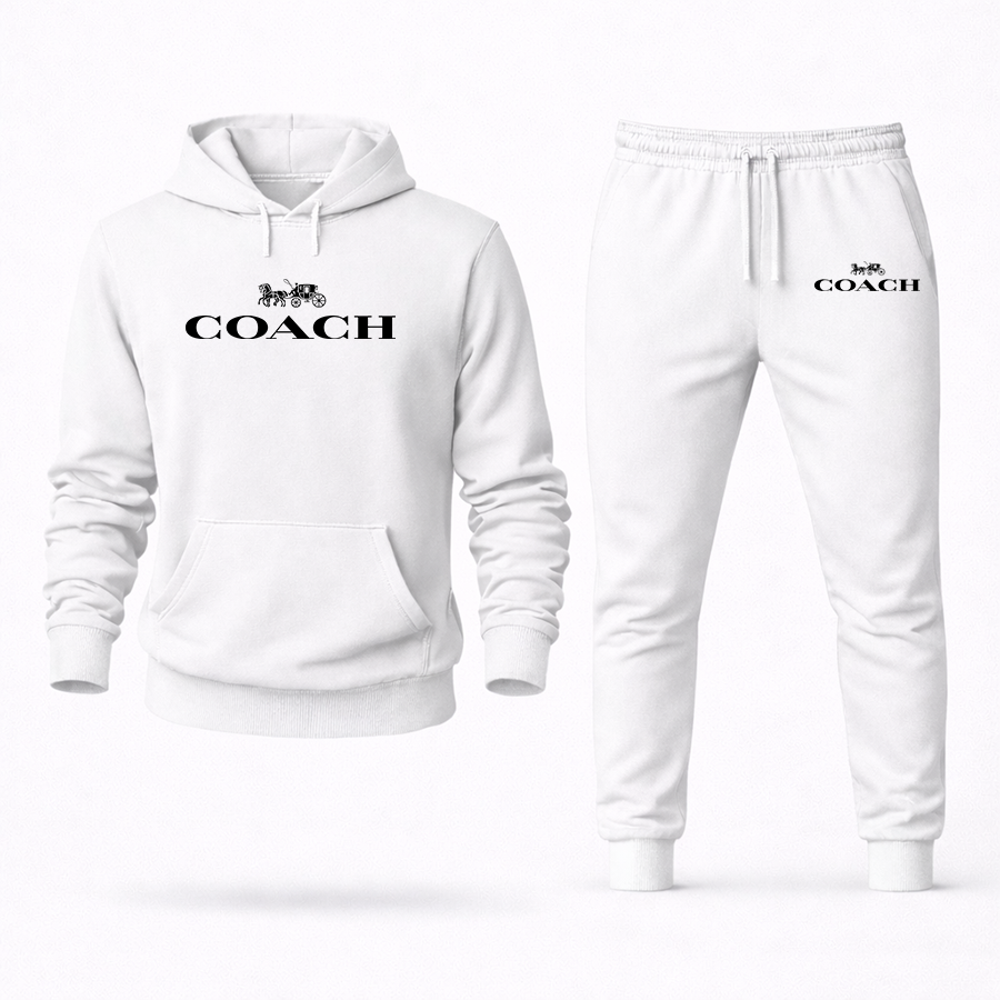 Men's Coach Hoodie Joggers Set