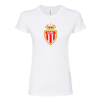 Women's AS Monaco FC Round Neck T-Shirt