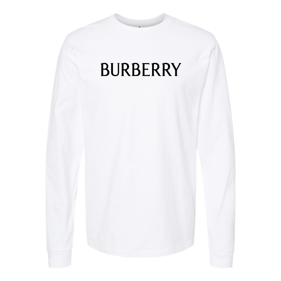 Men's Burberry Cotton Long Sleeve T-Shirt
