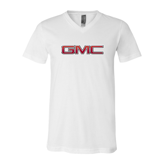 Men’s GMC Car - BELLA + CANVAS - Jersey V-Neck Tee - 3005