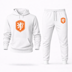 Men's Netherlands National Soccer Team Hoodie Joggers Set