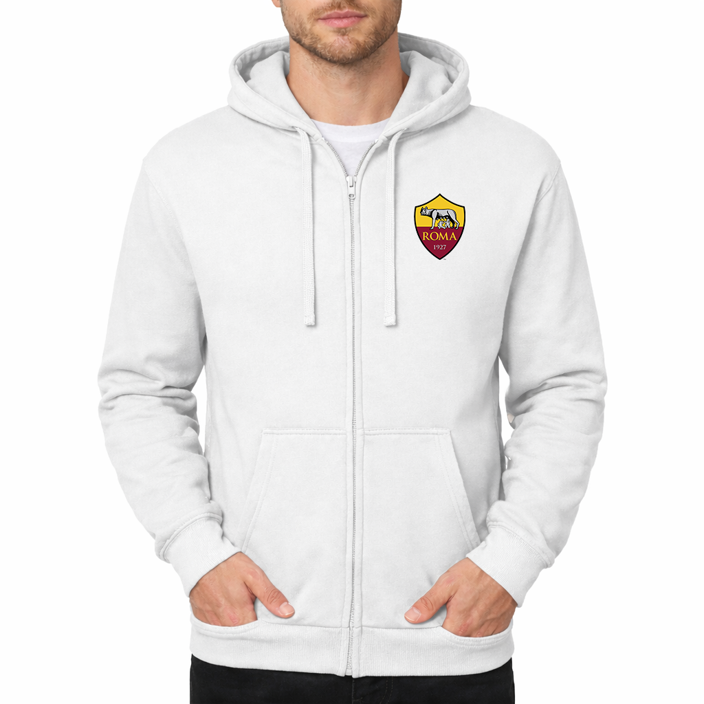 Men's AS Roma FC Zipper Hoodie