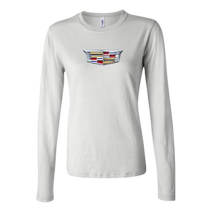 Women's Cadillac Car Long Sleeve T-Shirt