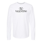 Men's Valentino Cotton Long Sleeve T-Shirt