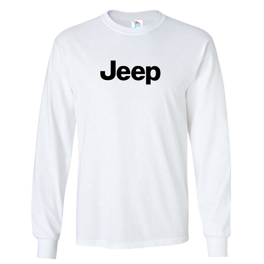 Men’s Jeep Car Long Sleeve T-Shirt