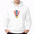 Men's Croatia National Soccer Team Pullover Hoodie