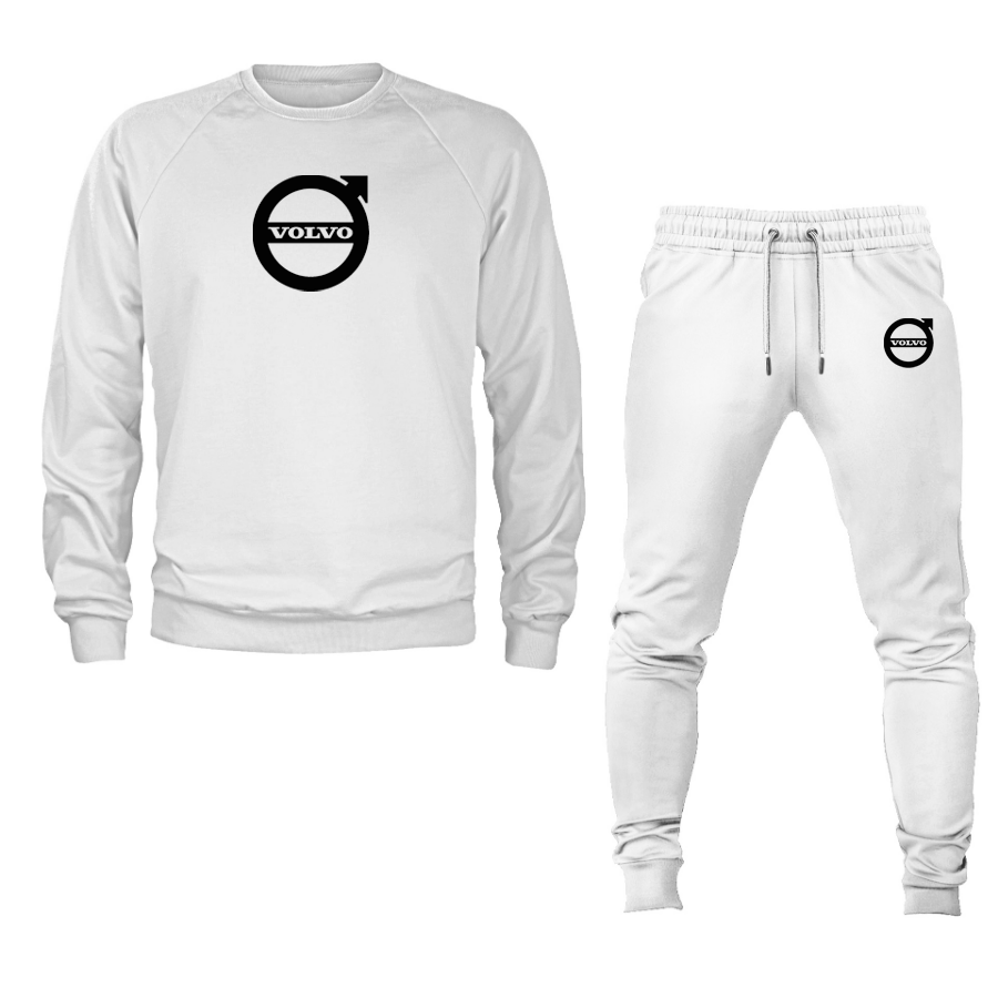 Men’s Volvo Car Crewneck Sweatshirt Joggers Suit