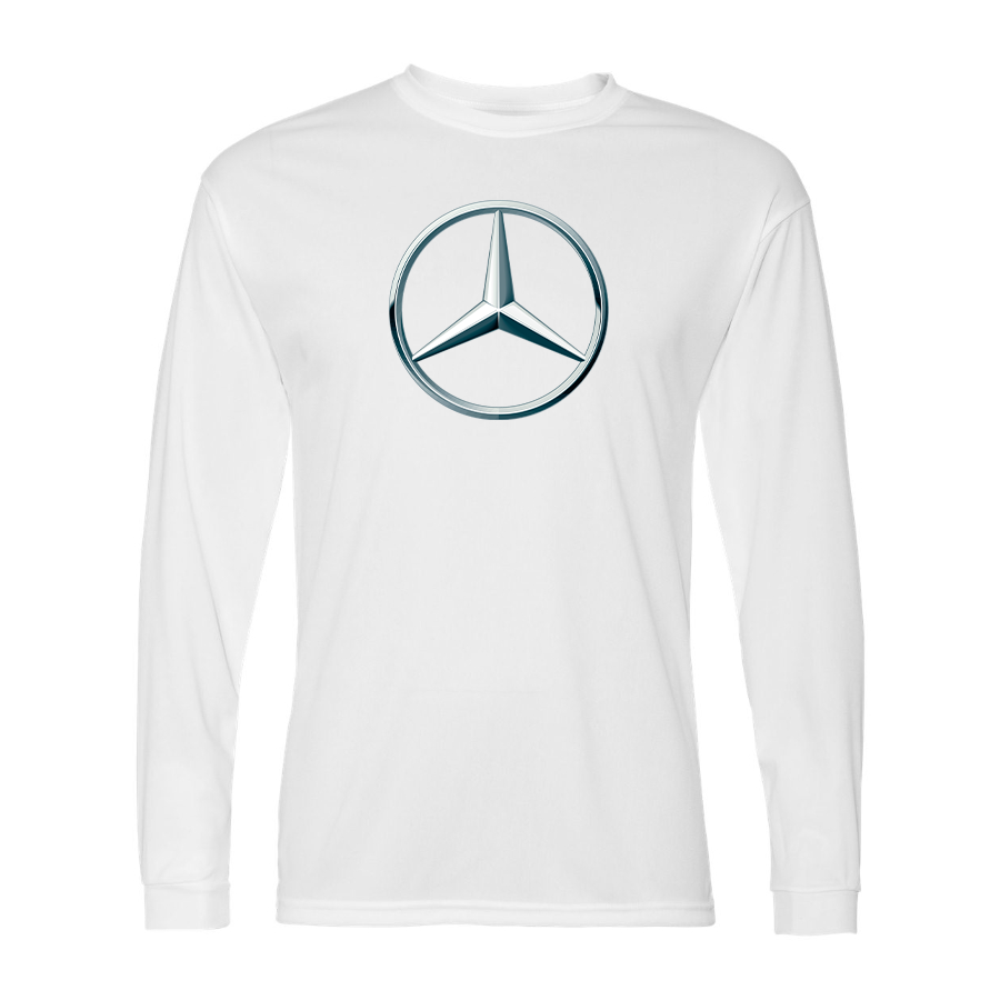 Men's Mercedes-Benz Car NEW -  Polyester Long Sleeve T-Shirt