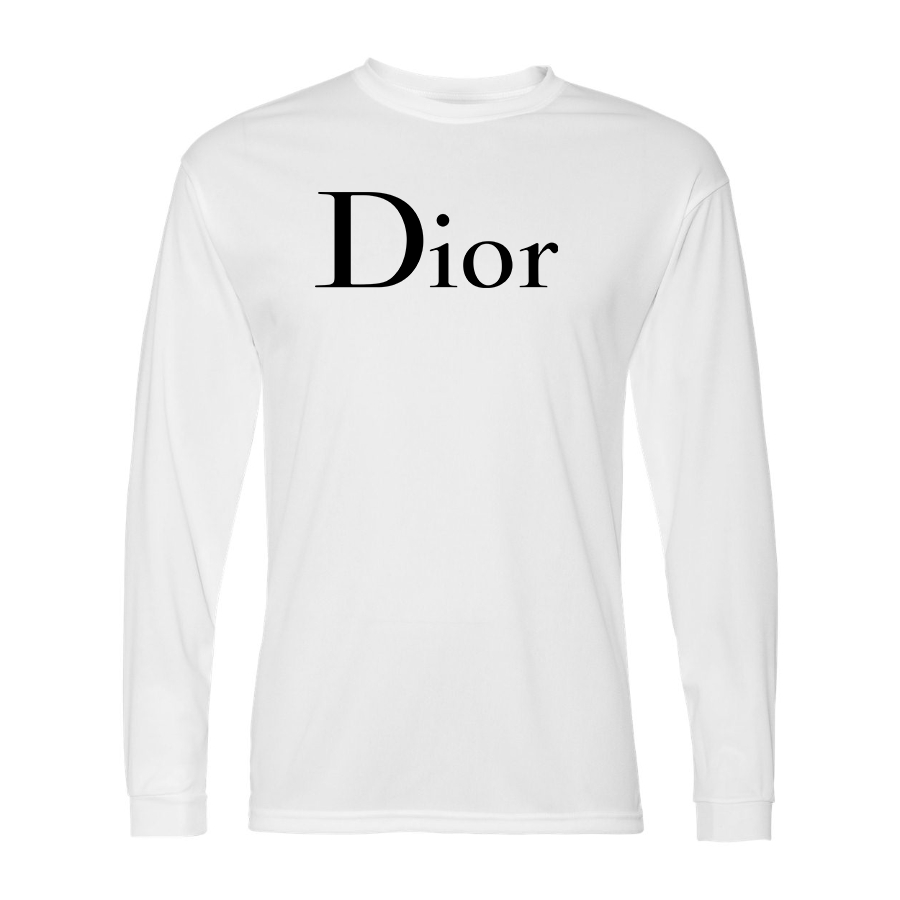 Men's Dior Polyester Long Sleeve T-Shirt