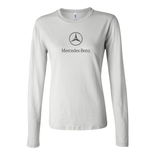 Women's Mercedes-Benz Luxury Car Long Sleeve T-Shirt