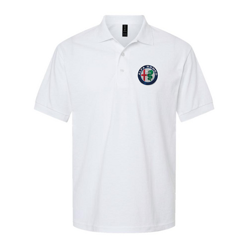 Men's Alfa Romeo Car Dry Blend Polo