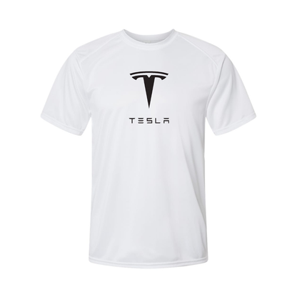 Youth Kids Tesla Motorsports Car Performance T-Shirt