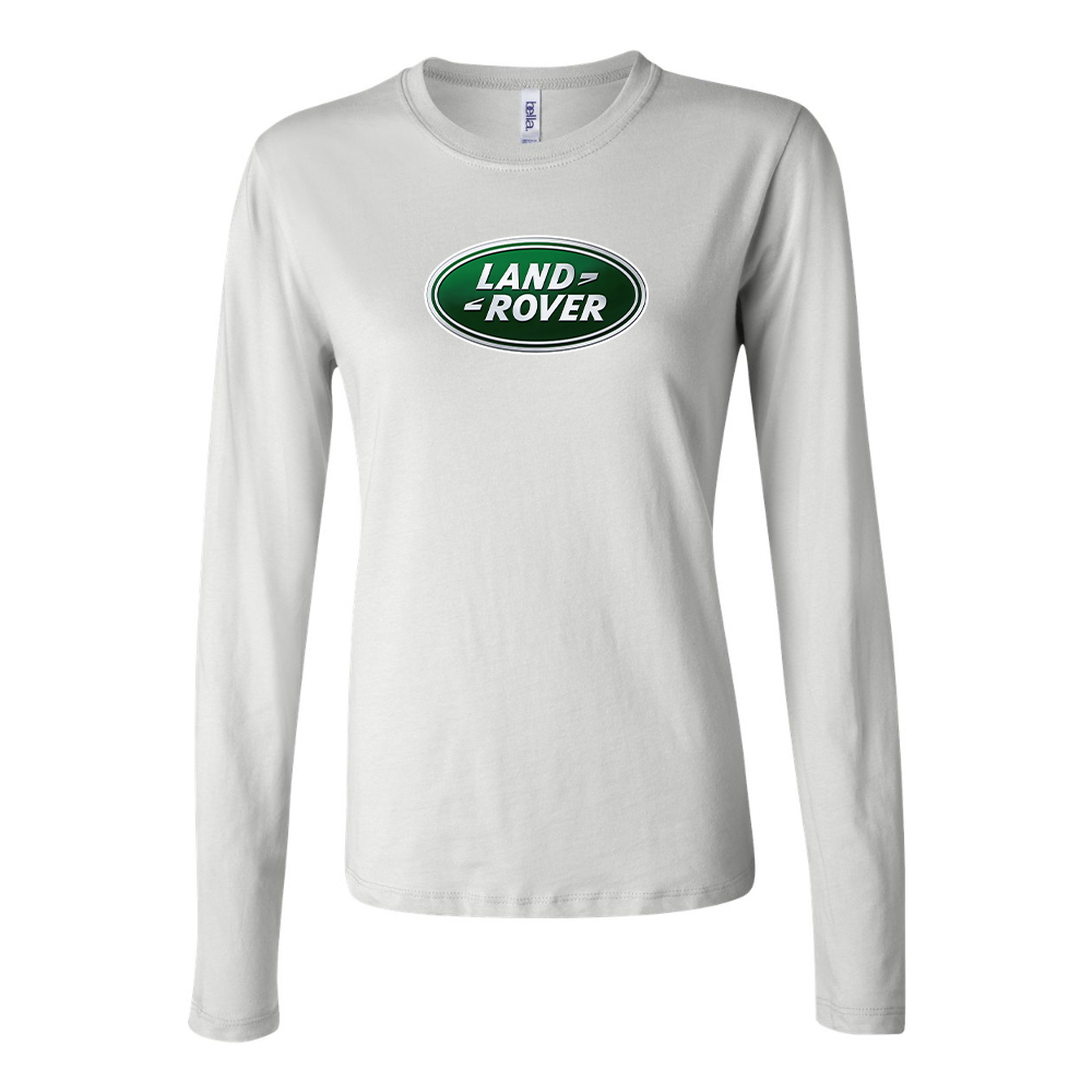 Women's Land Rover Car Long Sleeve T-Shirt