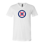 Men’s Cruz Azul Football Club - BELLA + CANVAS - Jersey V-Neck Tee - 3005