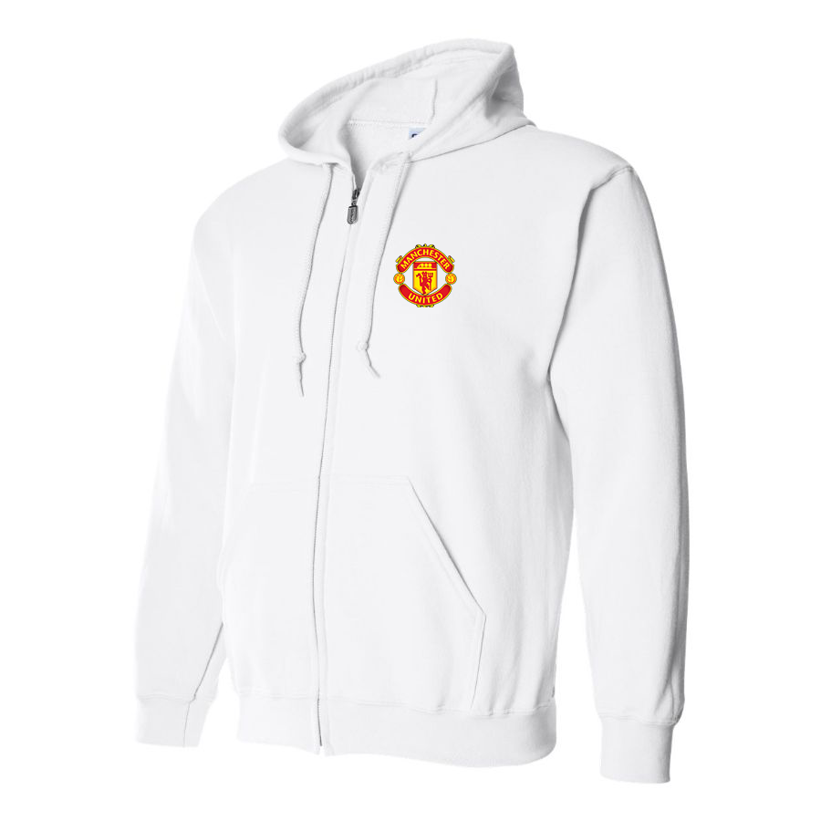 Men’s Manchester United Soccer Zipper Hoodie