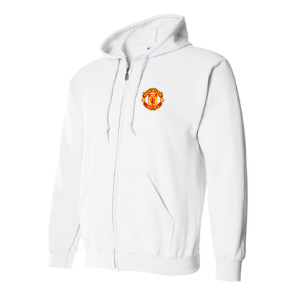 Men’s Manchester United Soccer Zipper Hoodie