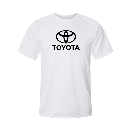 Toyota polyester T-shirt original front | Color: White |