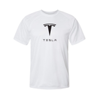 Men’s Tesla Motorsports Car Polyester T-Shirt