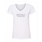 Women's Bottega Veneta V-Neck T-Shirt