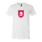 Men’s Georgia National Soccer Team - BELLA + CANVAS - Jersey V-Neck Tee - 3005