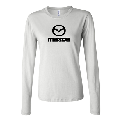 Women's Mazda Car Long Sleeve T-Shirt